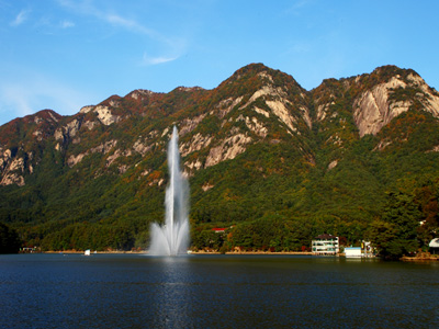 산정호수